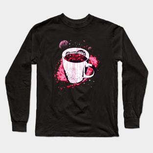 Space Coffee Long Sleeve T-Shirt